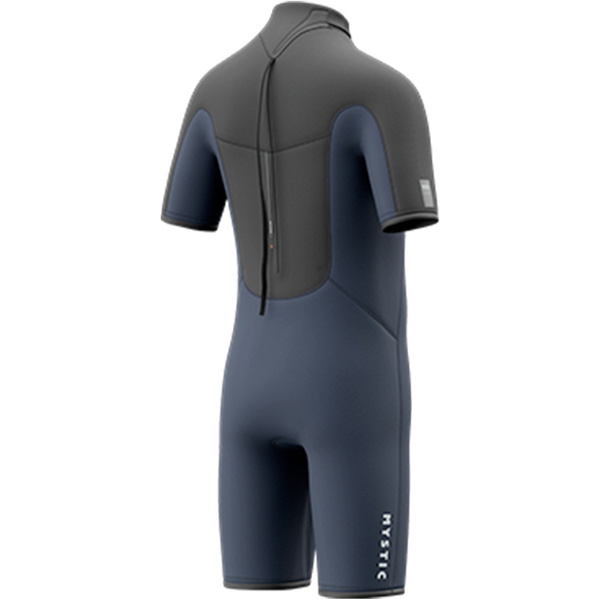 2026 Mystic Junior Star 3/2mm Back Zip Shorty Wetsuit 35000.260055 - Black / Navy